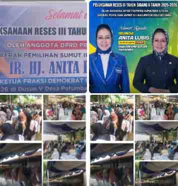 Serap Aspirasi Warga Desa Patumbak Kampung, Ir. Hj. Anita Lubis, ST., M.I.P Gelar Reses