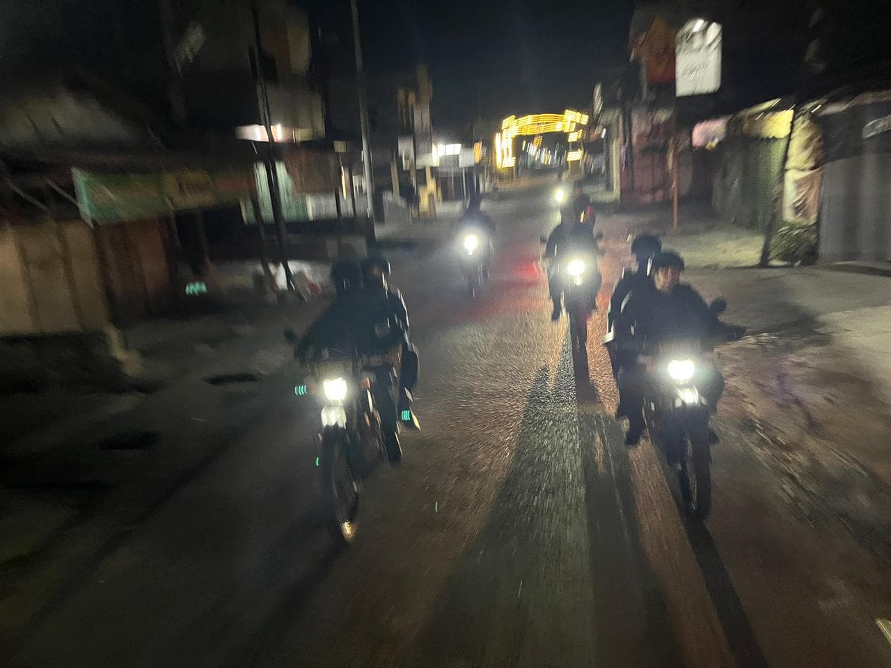 Patroli Dini Hari, Brimob Polda Sumut Antisipasi Guantibmas