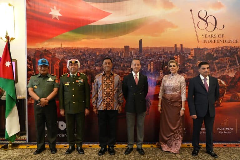Eratkan Persahabatan Antarnegara, Pejabat Kemhan RI Hadiri Resepsi Hari Kemerdekaan Yordania ke-80 