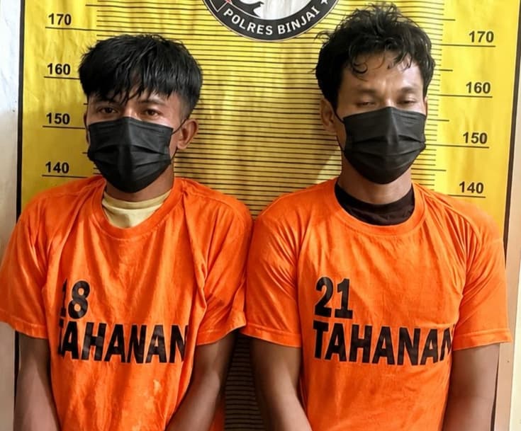 Tak Ada Ruang Bagi Peredaran Gelap Narkoba, Polres Binjai Amankan Dua Penjual Sabu