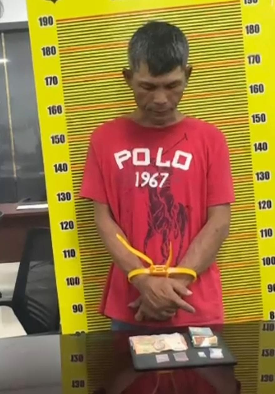 Tunggu Pembeli di Lahan Kosong, Pengedar Sabu di Patumbak Diciduk Polda Sumut