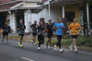 Semangat Kebersamaan di Fun Run 15 KM Kodim 0807/Tulungagung