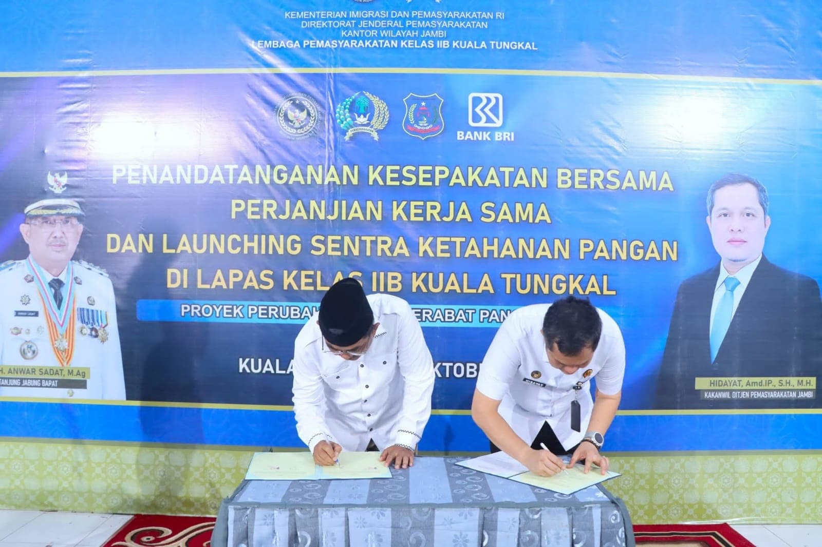Bupati Anwar Sadat Perkuat Sinergi dengan Ditjen Pemasyarakatan Jambi