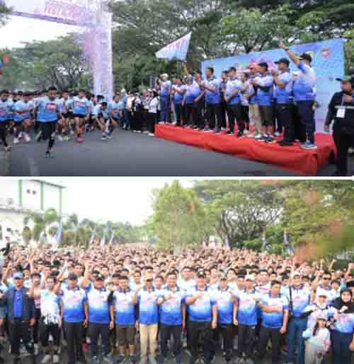 Peringati Hari Armada-RI/2025,Lanal TBA Galang Donasi Untuk Aceh-Sumut Dan Sumbar