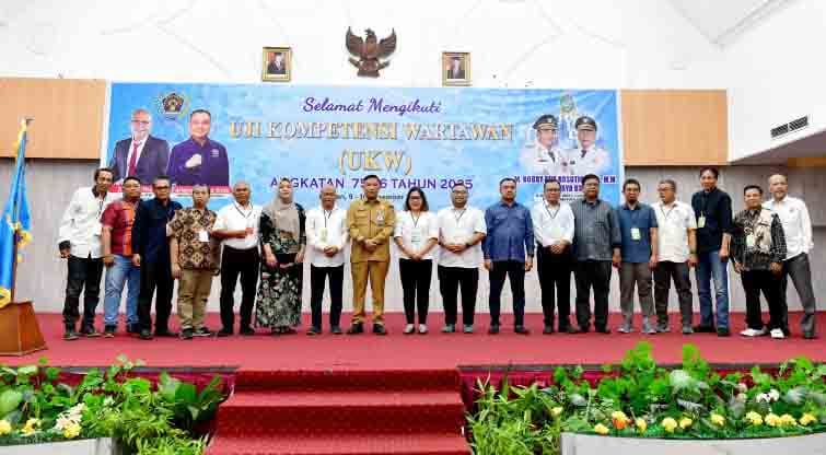 PWI Sumut Gelar UKW, Pemprovsu Komit Dukung Peningkatan Kompetensi Wartawan