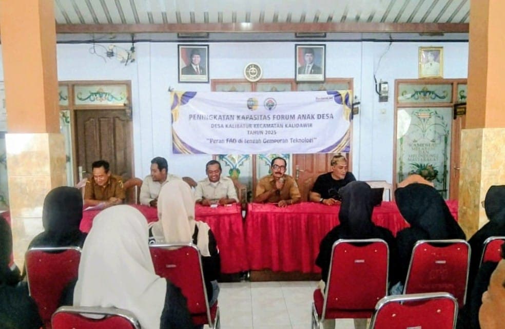 Forum Anak Desa Kalibatur Tingkatkan Kapasitas di Era Teknologi