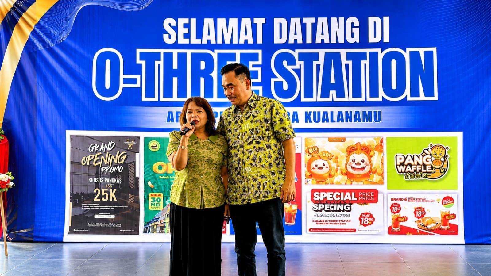 O-Three Station Kualanamu Resmi Dibuka: Rest Area Inklusif Pertama di Dunia dengan Simbol Toleransi