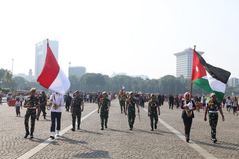 ‎Indonesia Ikut Rayakan Hari Kemerdekaan Yordania ke-80 di Jakarta