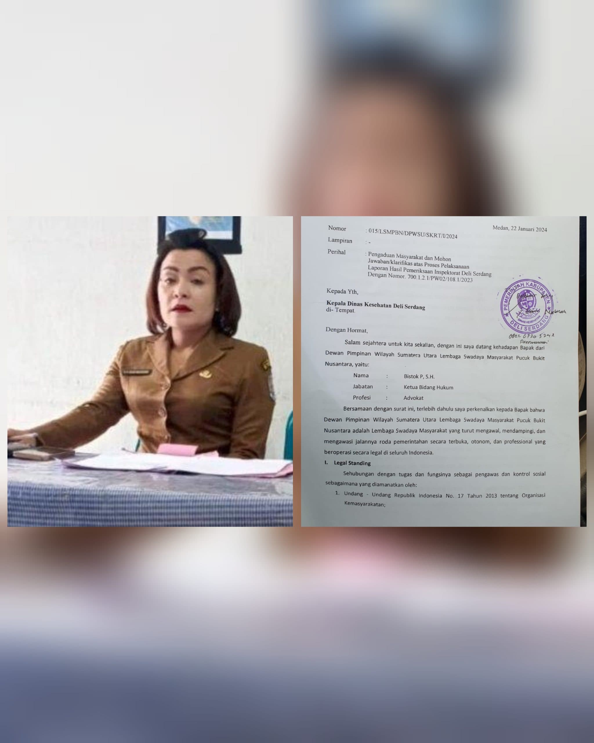 Heboh Oknum Kepala Puskesmas Sei Mencirim Di Copot Dari Jabatanya Dan Diperiksa Kejaksaan Negeri Deli Serdang Terkait Dugaan Korupsi
