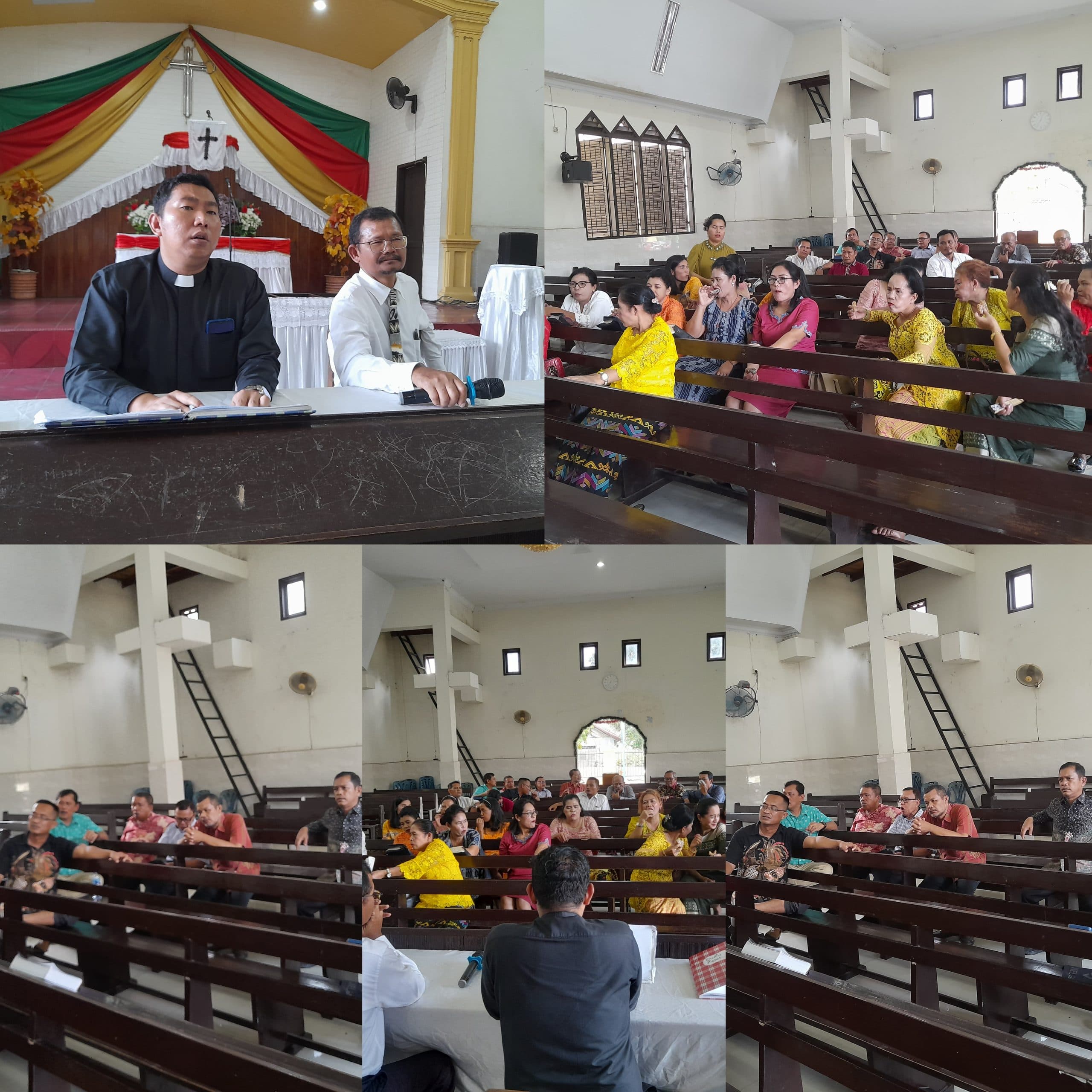 Rapat Pembentukan Panitia Perayaan Ama/ Ina HKBP Sempurna Medan I Teladan 