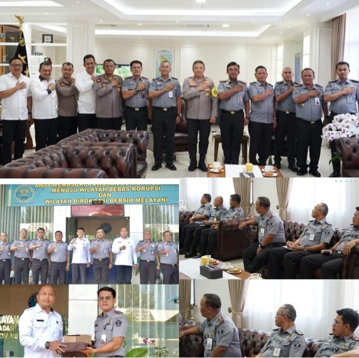 Perkuat Sinergitas, Kakanwil Kemenkumham Sumut kunjungi Polda Sumatera Utara dan BNNP Sumatera Utara