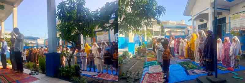 SDN 101768 PS Tuan Laksanakan Sholat Dhuha Berjamaah