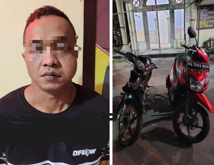 Pelaku Curanmor Ditangkap Polisi di Karangrejo, Sepeda Motor Curian Berhasil Diamankan