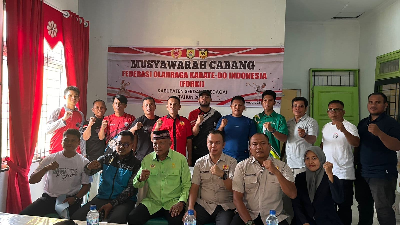 Lando Rajaguguk Jadi Ketua Forki Kabupaten Sergei 2025-2029