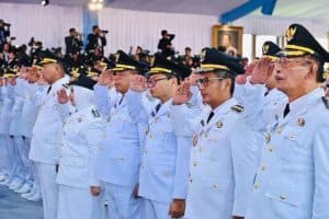 Presiden Prabowo Lantik Bupati dan Wakil Bupati Karo di Istana Kepresidenan Jakarta