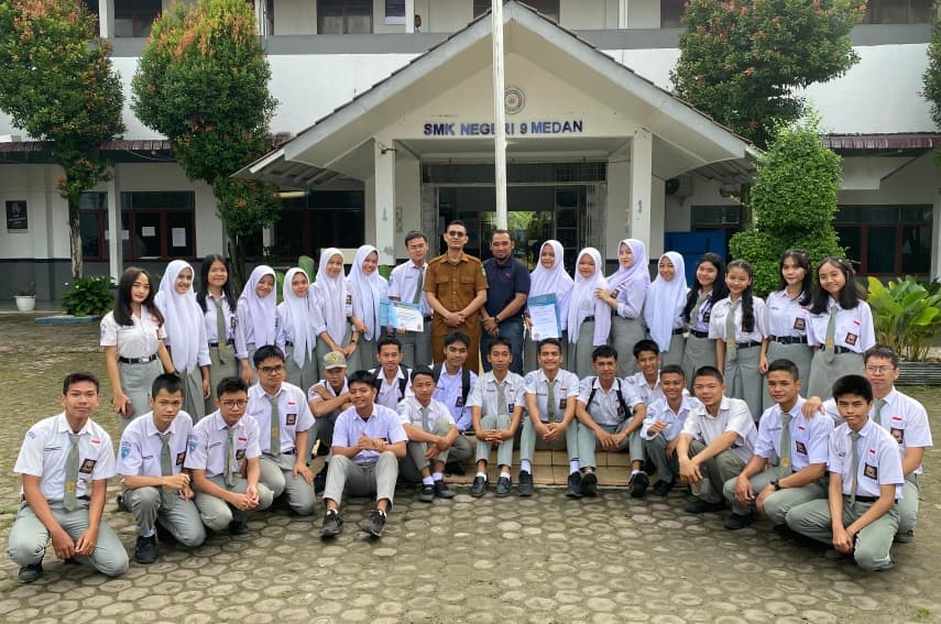 Sebanyak 40 Siswa SMKN 9 Medan Masuk PTN Jalur SNBP 2025