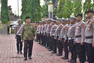 Bupati Aceh Tamiang Hadiri Apel Pasukan Operasi Ketupat