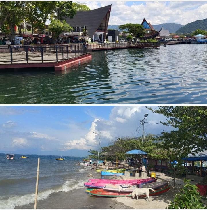 Ketinggian Permukaan Air Danau Toba Berada Pada Level Alami