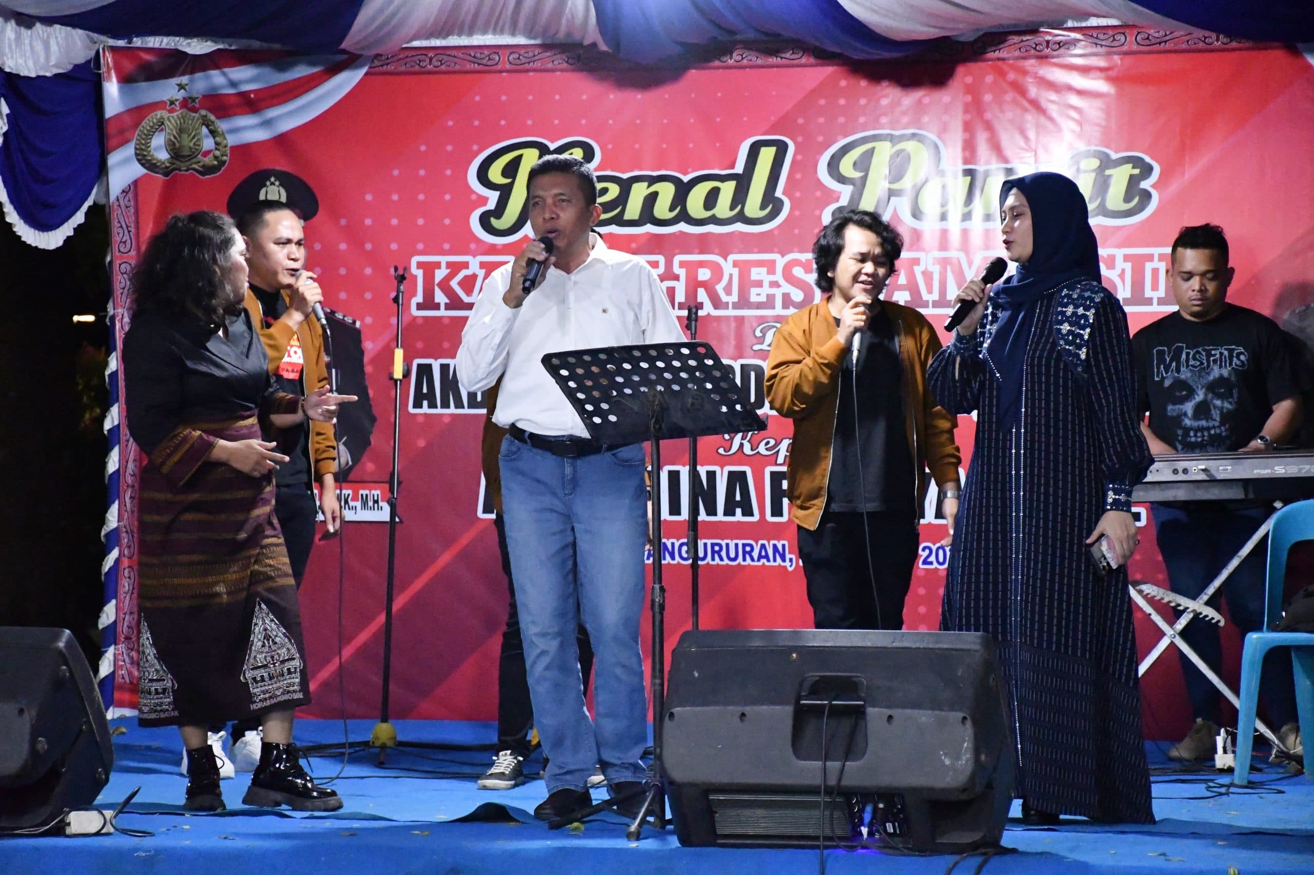 Pemkab Gelar Pisah Sambut Kapolres Samosir dan Buka Puasa Bersama Warga Muslim