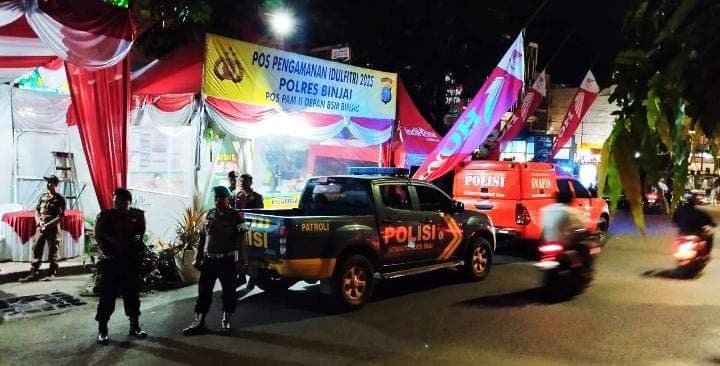 Ciptakan Kamtibmas Kondusif, Polres Binjai Tingkatkan Patroli ke Lokasi Rawan Kamtibmas