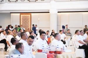 Bupati Samosir Hadiri Rakor Percepatan Penyesuaian Tata Ruang dan Penyelesaian Permasalahan Pertanahan di Wilayah Sumut