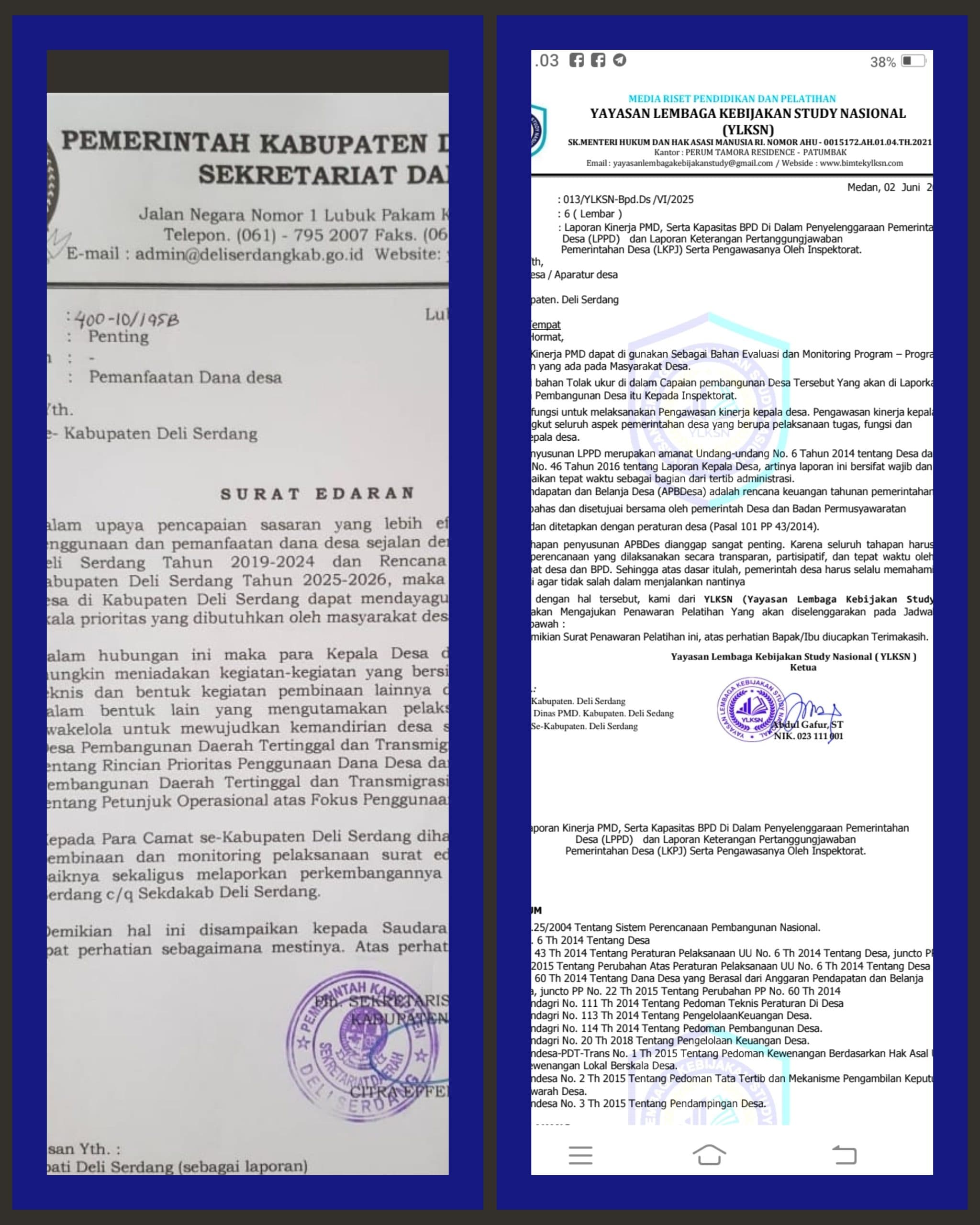 Coba Bermain Hukum, Oknum Ketua Harian Koni Deli Serdang Kamu Ketahuan ya, Cari Uang Modus Bimtek Kepala Desa Di Salah Satu  Hotel  Yang Ada Di Tanah Karo