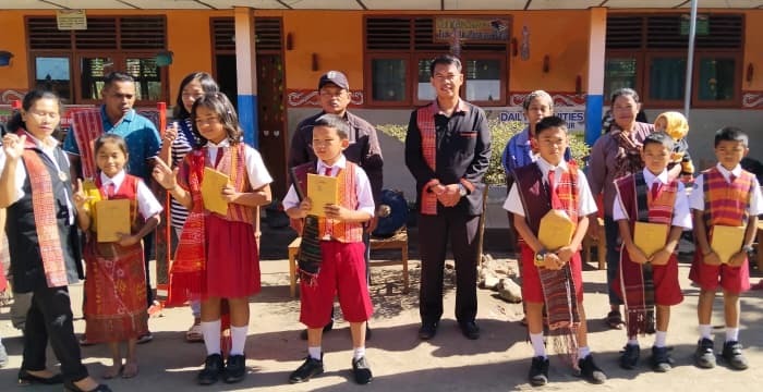 ‎Pensi Meriahkan Pembagian Rapor SD 176368 Gurgur Aek Raja ‎