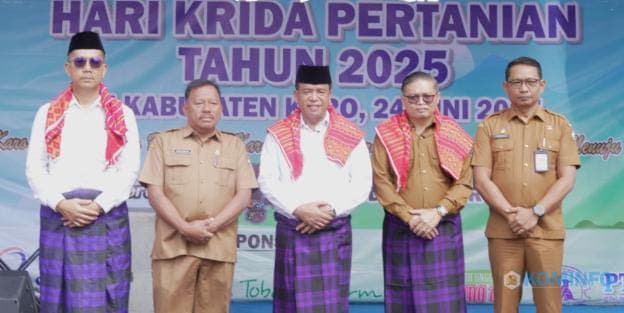 Bupati Karo Hadiri Krida Pertanian Tahun 2025