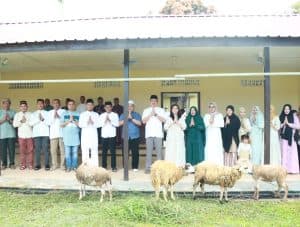Idul Adha 1446 H, Polres Binjai Sembelih 7 Ekor Sapi dan 9 Ekor Kambing
