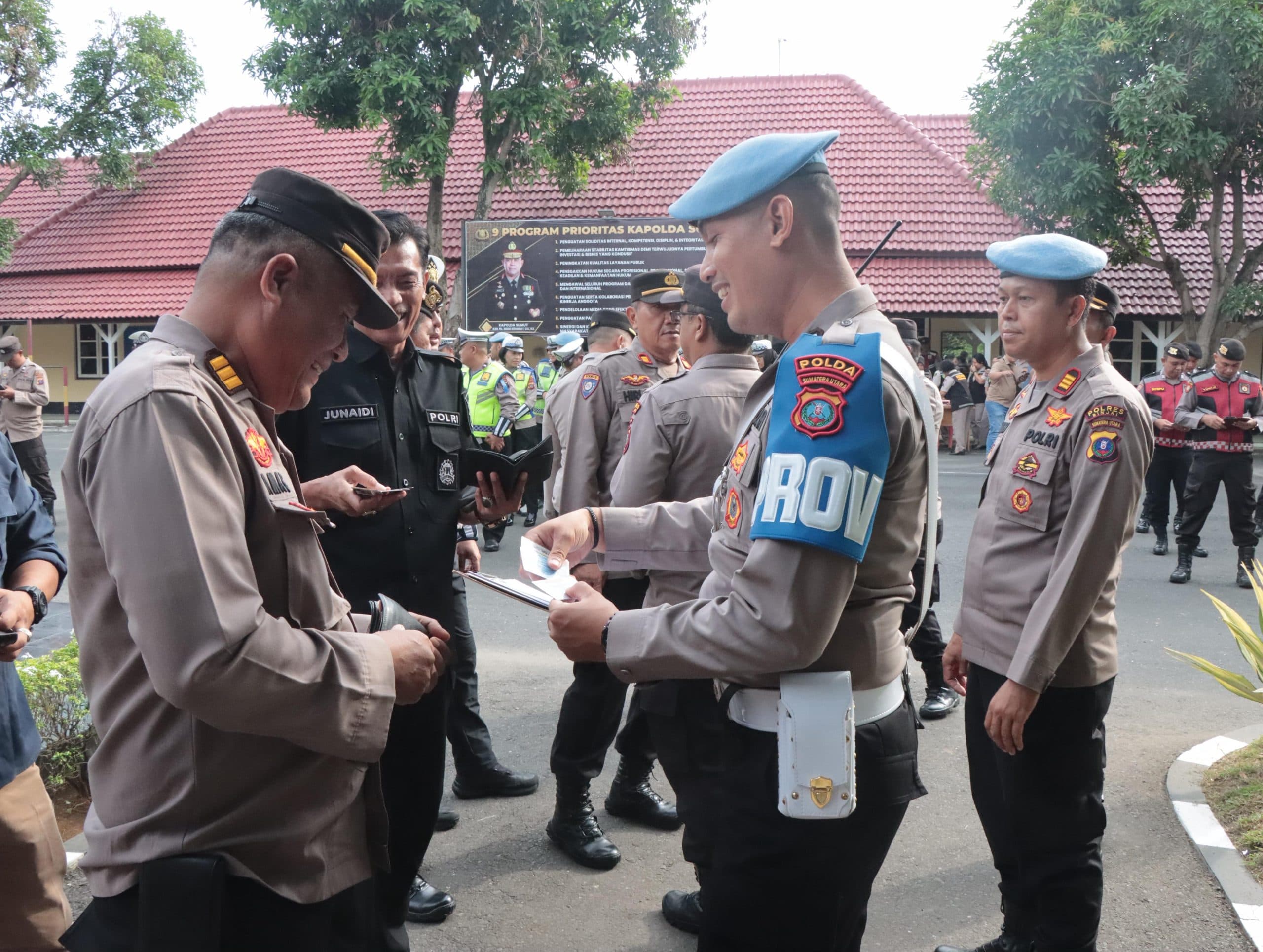 Bidpropam Polda Sumut Lakukan Gaktibplin Terhadap Personil Polres Binjai