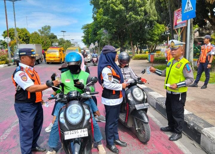 Operasi Patuh Toba – 2025, Polres Binjai Tindak 430 Pelanggaran