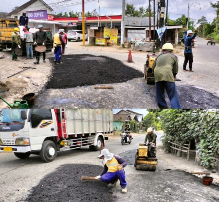 PUPR Tulungagung Percepat Perbaikan Ruas Jalan Bukur–Pulotondo Kini Lebih Aman Dilalui