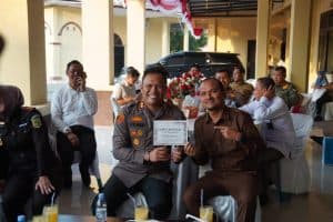 Jalin Silaturahmi,Wali Kota Bersama Jajaran Forkopimda Rayakan Ulang Tahun Kapolres