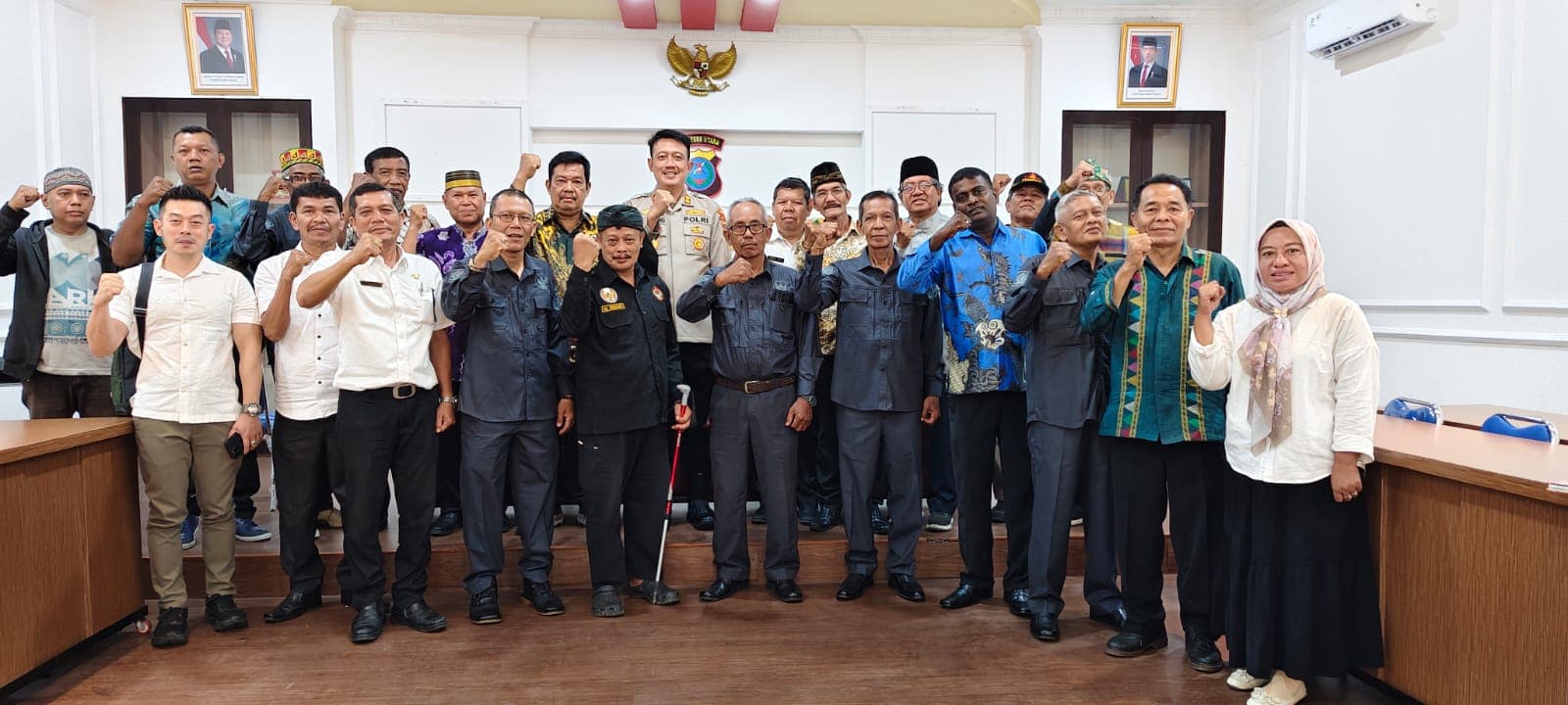 Kapolres Binjai Temu Ramah Bersama Tokoh Etnis Se Kota Binjai