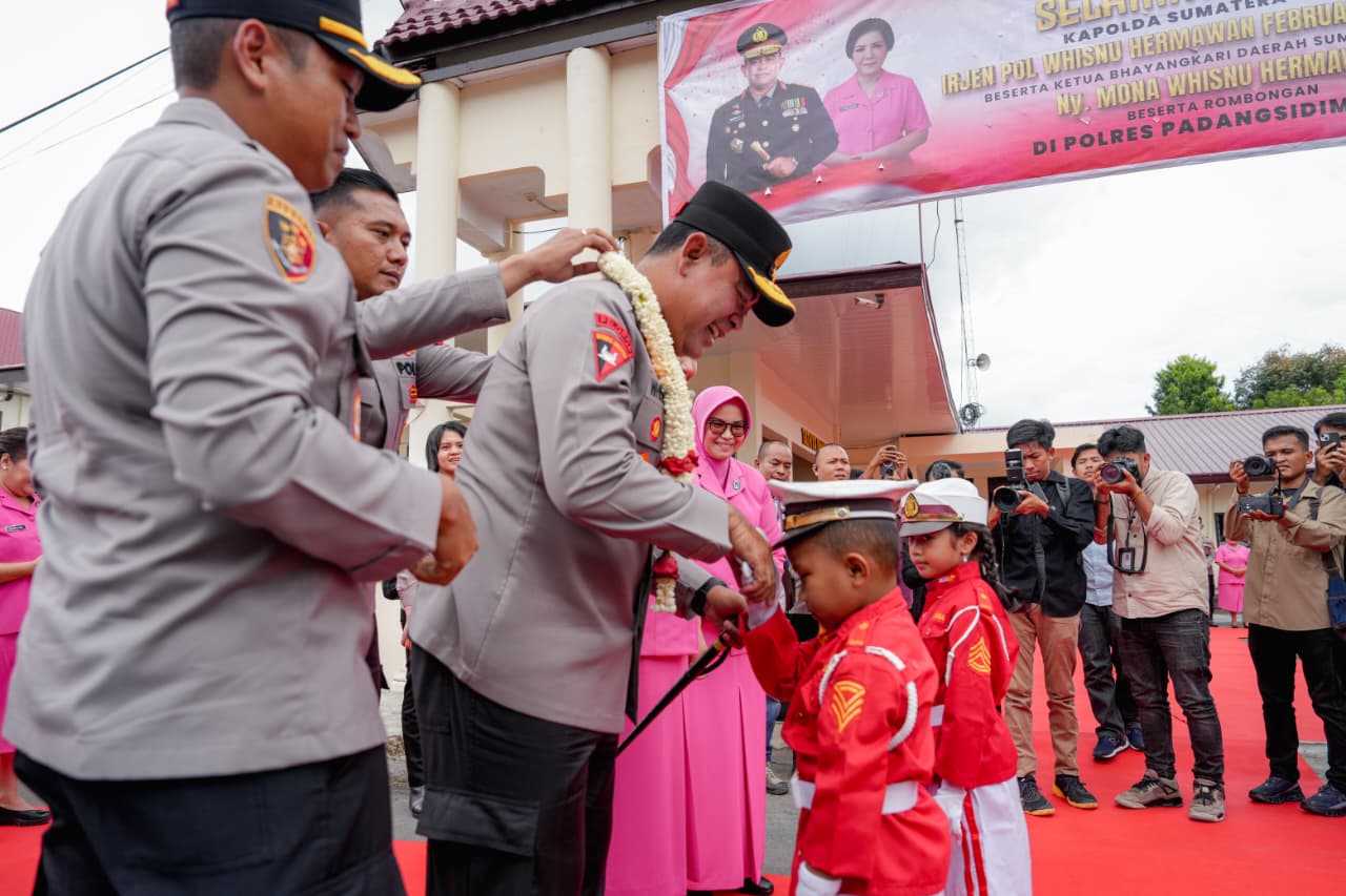 Kapolda Sumut Apresiasi Inovasi Polres Padangsidimpuan bentuk Satgas Peduli Anak