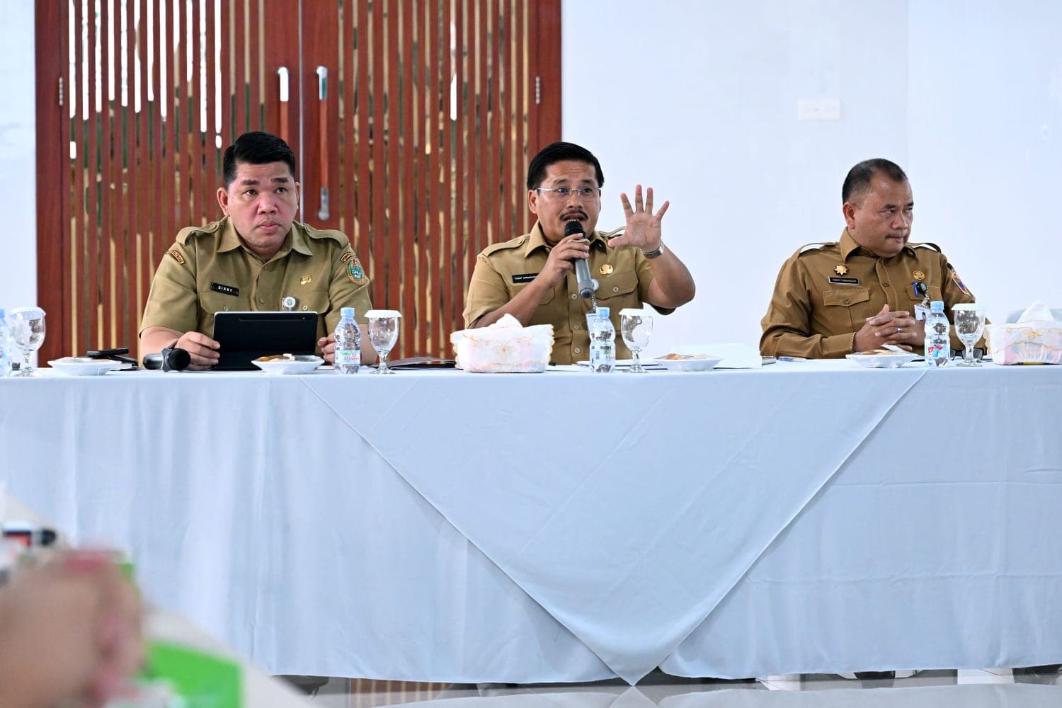 Rakor Inflasi dan Situasi Pascademo Bersama Mendagri,Wagub Sumut Instruksikan Jajaran Tingkatkan Koordinasi dan Kolaborasi