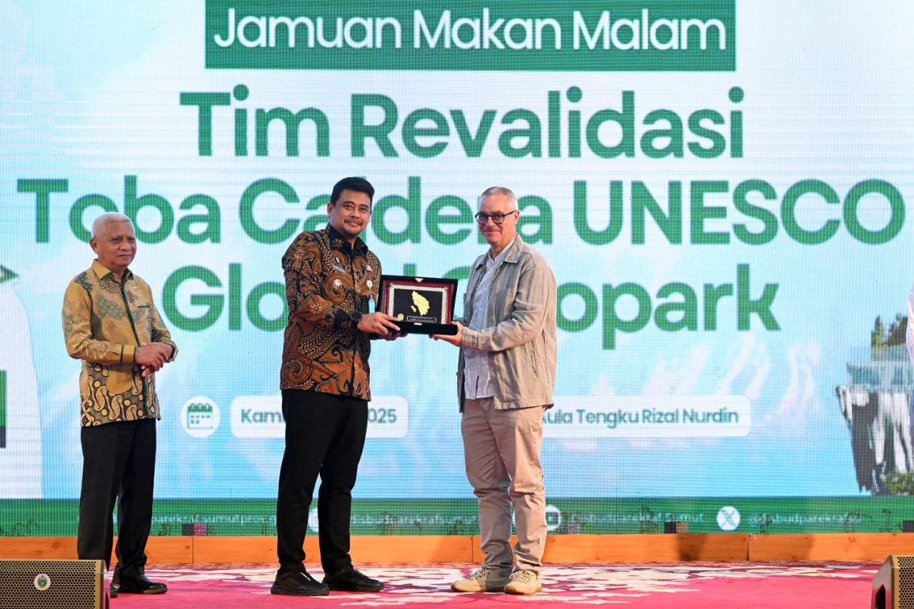 Kaldera Toba Kembali dapat Kartu Hijau UNESCO, Gubernur Bobby Nasution Ajak Terus Jaga Bersama