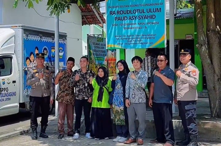 Tim Ahli Gizi JICA Tinjau Program MBG di SPPG Polres Tulungagung