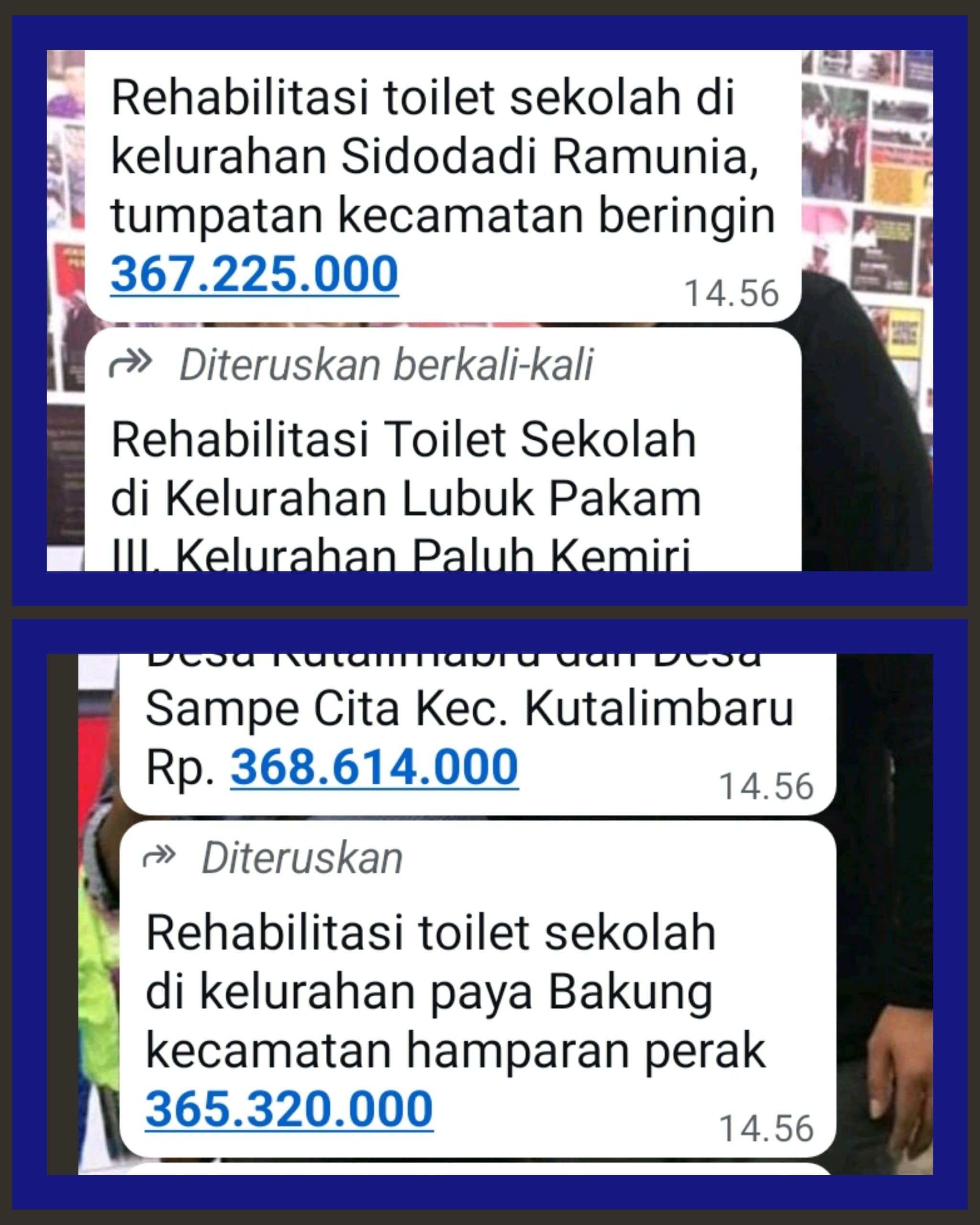 Proyek MCK Unggulan Bupati Deli Serdang Di Jual Di Medan 22 Persen Tapi Gak Laku