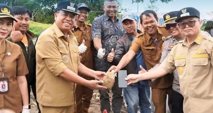 Bupati dan Wabup Karo Dorong Pertanian dan Ketahanan Pangan Unggul Lewat Panen Perdana Kentang Hasil Bumdes Gegeh Persada Desa Sukanalu Kec. Naman Teran