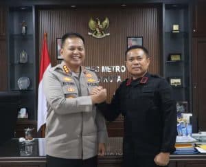 Silaturahmi dan Sinergi Lapas Kelas IIA Kota Bekasi dengan Polres Metro Kota Bekasi