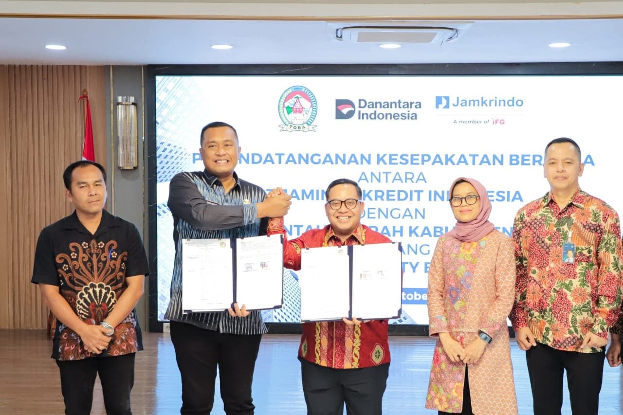 Pemerintah Kabupaten Toba dan PT Jamkrindo Jalin Sinergi Dorong Pertumbuhan Ekonomi dan Kesejahteraan Masyarakat