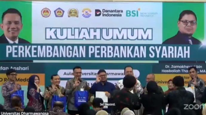 ‎Universitas Dharmawangsa Gelar Kuliah Umum Perbankan Syariah