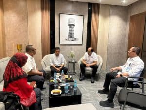 Dirut Perumda Tirtanadi Ardian Surbakti Terima Audiensi Forwadi Bahas Silaturahmi Akhir Tahun