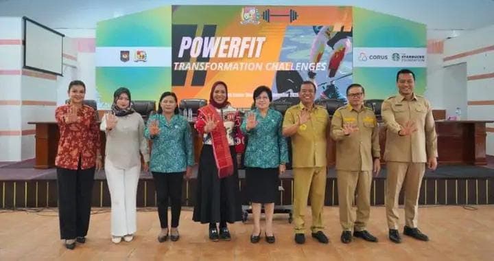 Bupati Karo Buka Sosialisasi Program Powerfit Transformation Challenges