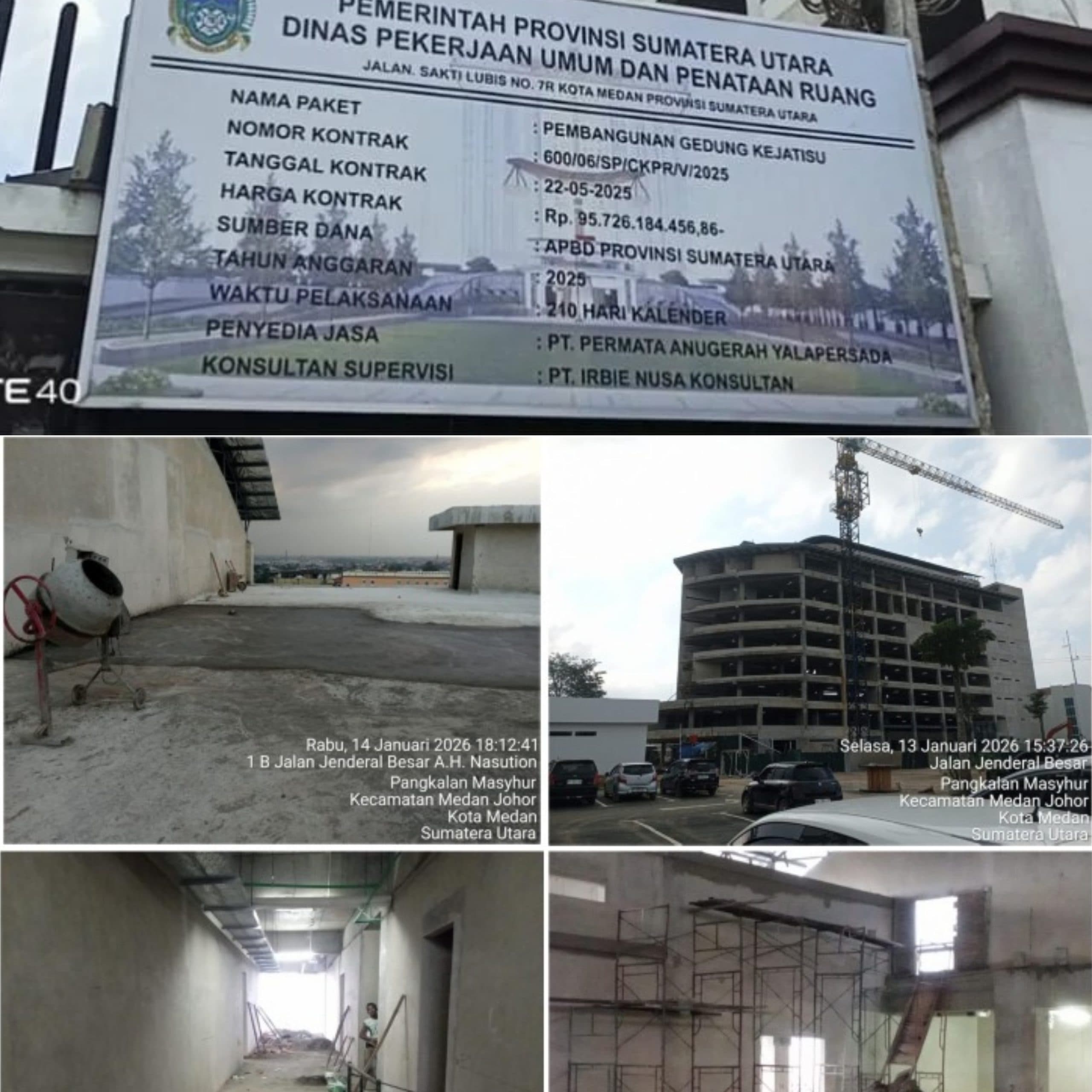 Proyek Kejati Sumut Diselisik: Efektivitas Perencanaan dan Pelaksanaan Dipertanyakan