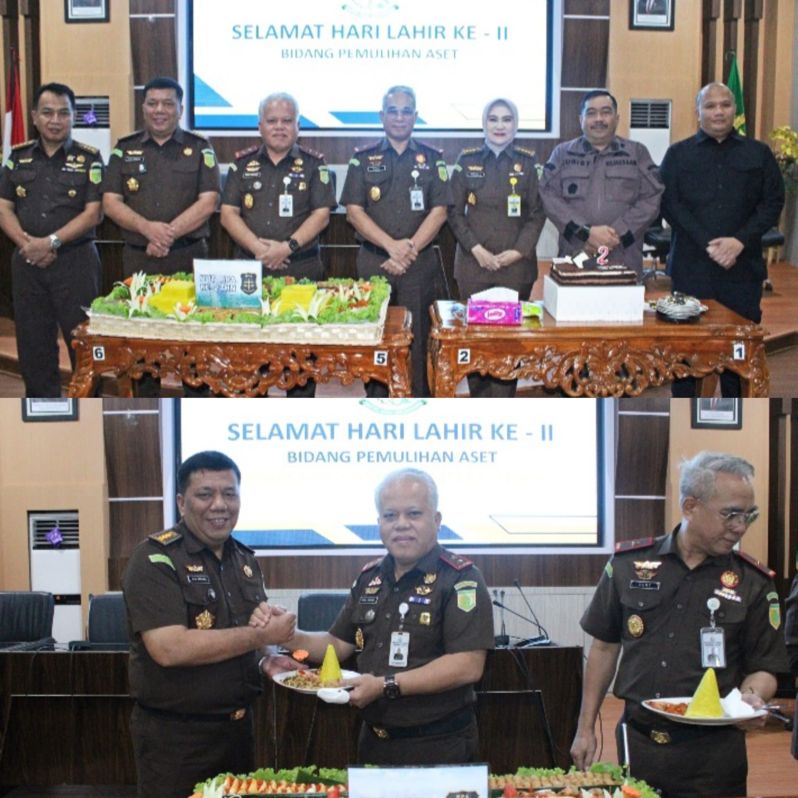 Syukuran Peringatan Harlah Ke-2 Tahun Badan Pemulihan Aset Kejaksaan RI