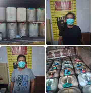 Polres Binjai Gagalkan Pengangkutan 2.695 Liter Minyak Tanah Ilegal