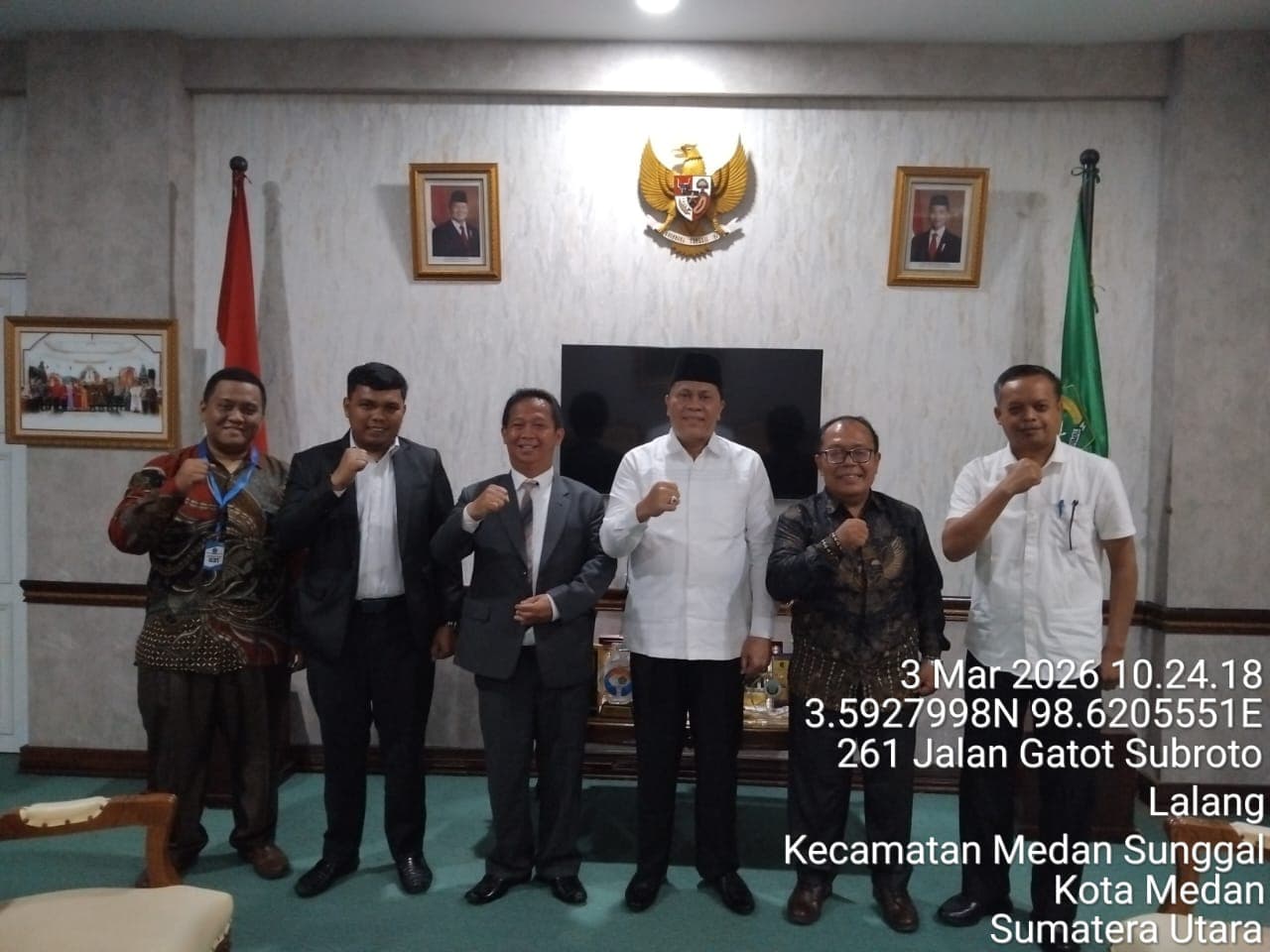 ‎Kakanwil Kemenag Sumut Terima Audiensi Resort HKBP Sri Gunting ‎