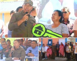 ‎Huntara Diresmikan Mendagri, Bupati Tapanuli Utara Pastikan Warga Tak Lagi di Pengungsian